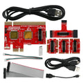 KQCPET6 V8 Motherboard Diagnostic Card Analyzer For Mobile Phone PC Laptop Smart Diagnostic Tester Card USB PCI/PCIE/LPC/PCI-E