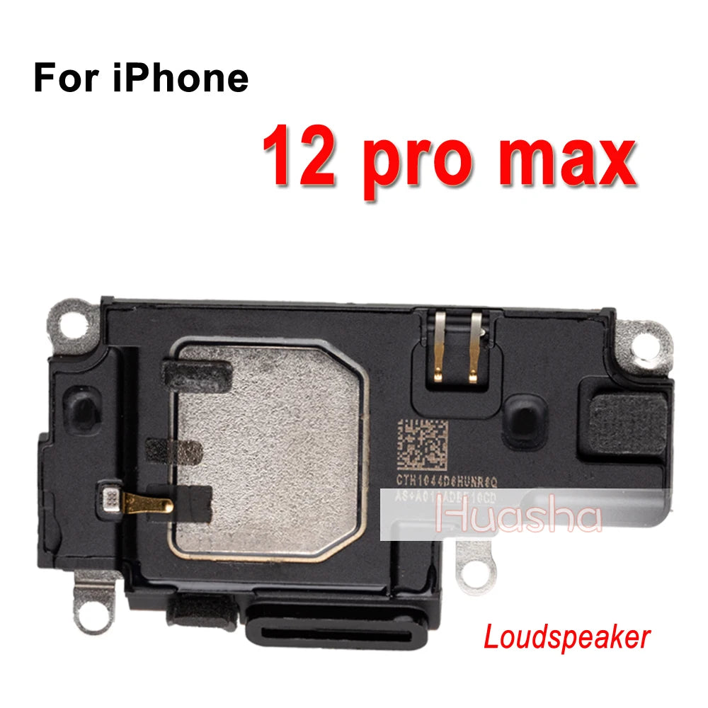 1Pcs Loudspeaker For iphone 11 12 13 14 15 Plus Mini Pro Max Lound Speaker Ringer inner Buzzer Flex Cable Replacement Parts