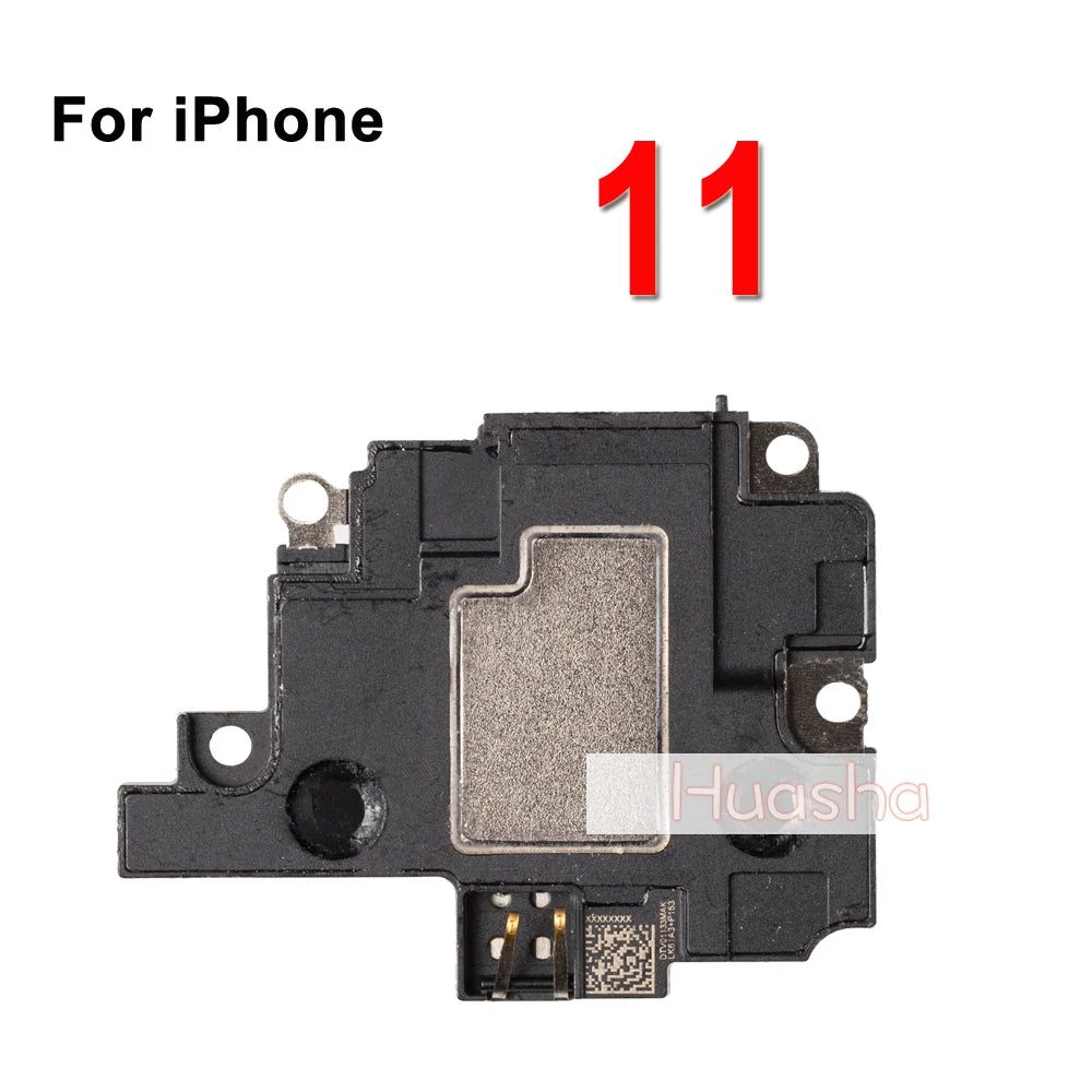 1Pcs Loudspeaker For iphone 11 12 13 14 15 Plus Mini Pro Max Lound Speaker Ringer inner Buzzer Flex Cable Replacement Parts
