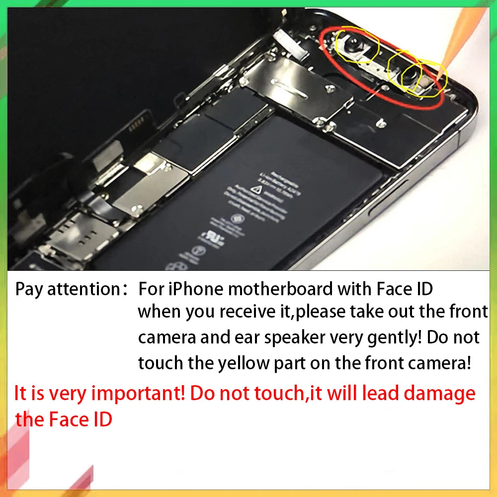 Fully Tested Authentic Mainboard For iPhone 14 Pro Max Unlocked Motherboard With Face ID Cleaned iCloud Physics SIM Version