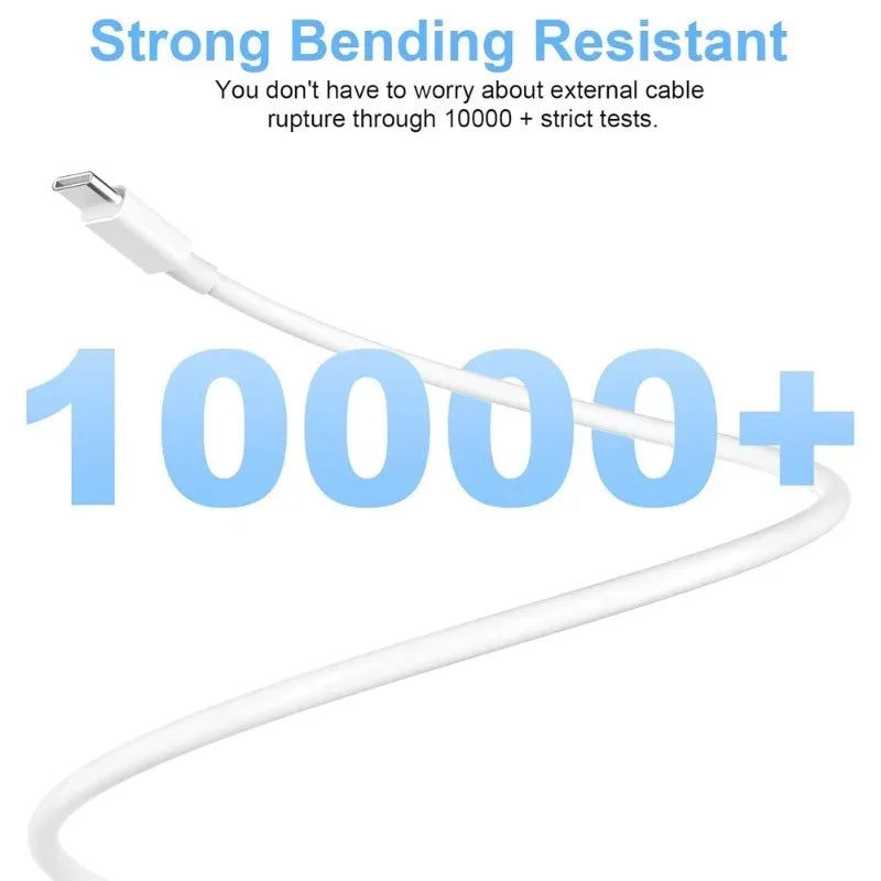 1-3pcs 120W PD USB-C to USB C Fast Charger Cable For Apple iPhone 17 Pro Max 16 15 Plus 14 13 12 11 X XS Type C Quick Charging