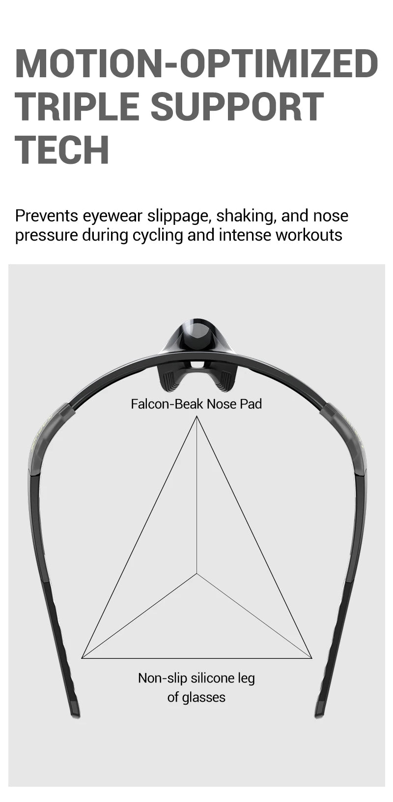 Kapvoe New Eagle Beak Photochromic Cycling Sunglasses Men Women MTB Glasses UV400 Bicycle Eyewear Sports Outdoor Bike Goggles