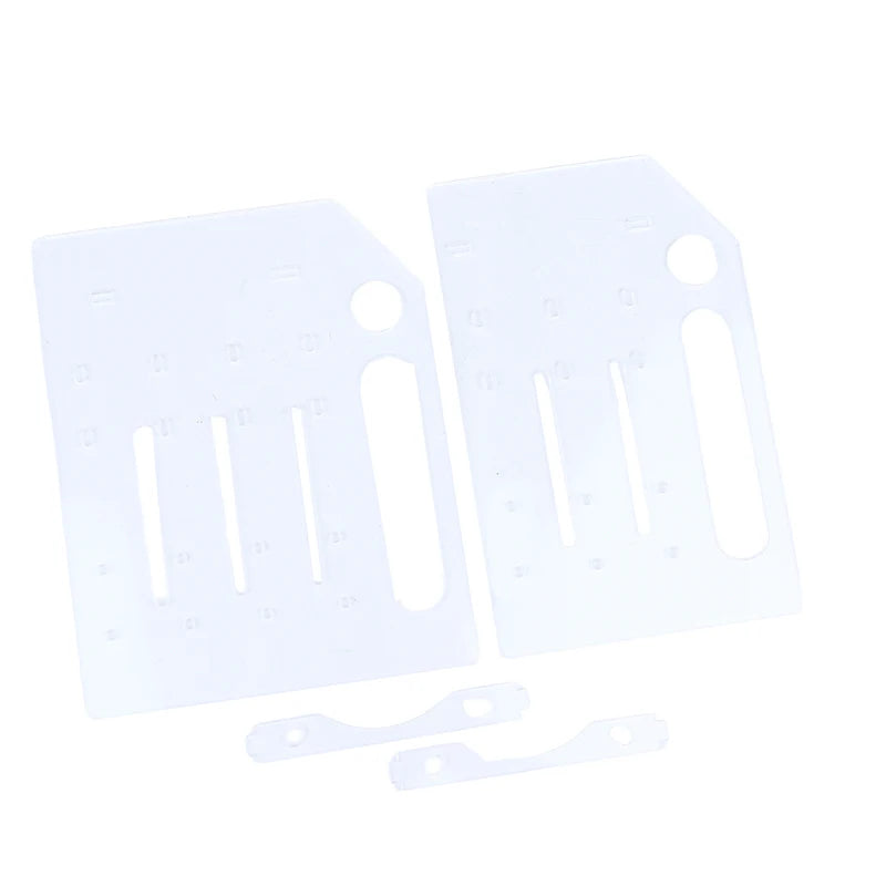 【C】3/4/6/8Layer Hard Drive Cage Hard Drive Bracket For 3.5in HDD SSD DIY Storage Acrylic Rack Shelf With Cooling Fan Space