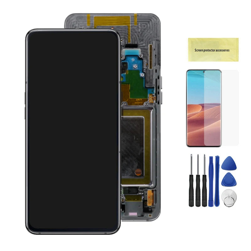 6.7''Super AMOLED A80 Display, for Samsung Galaxy A80 A805F  Lcd Display Touch Screen Digitizer Assembly screen replacement
