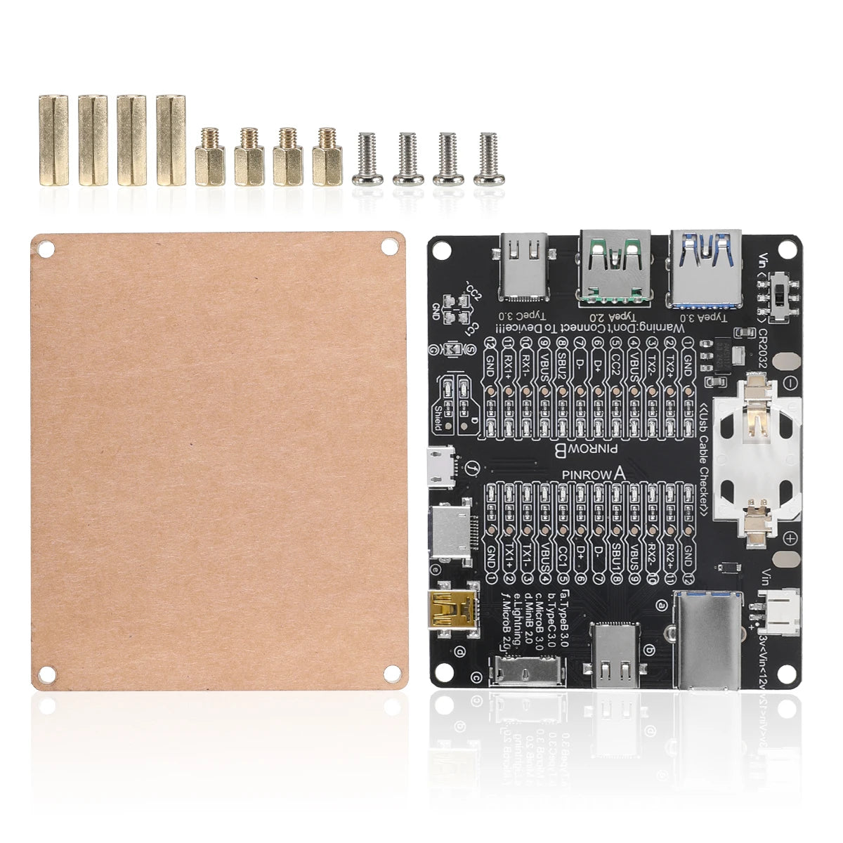 USB Cable Data Line Test Board Cable Checker USB Cable Tester Short Circuit On-Off Switching For Type-C Test Board Tool