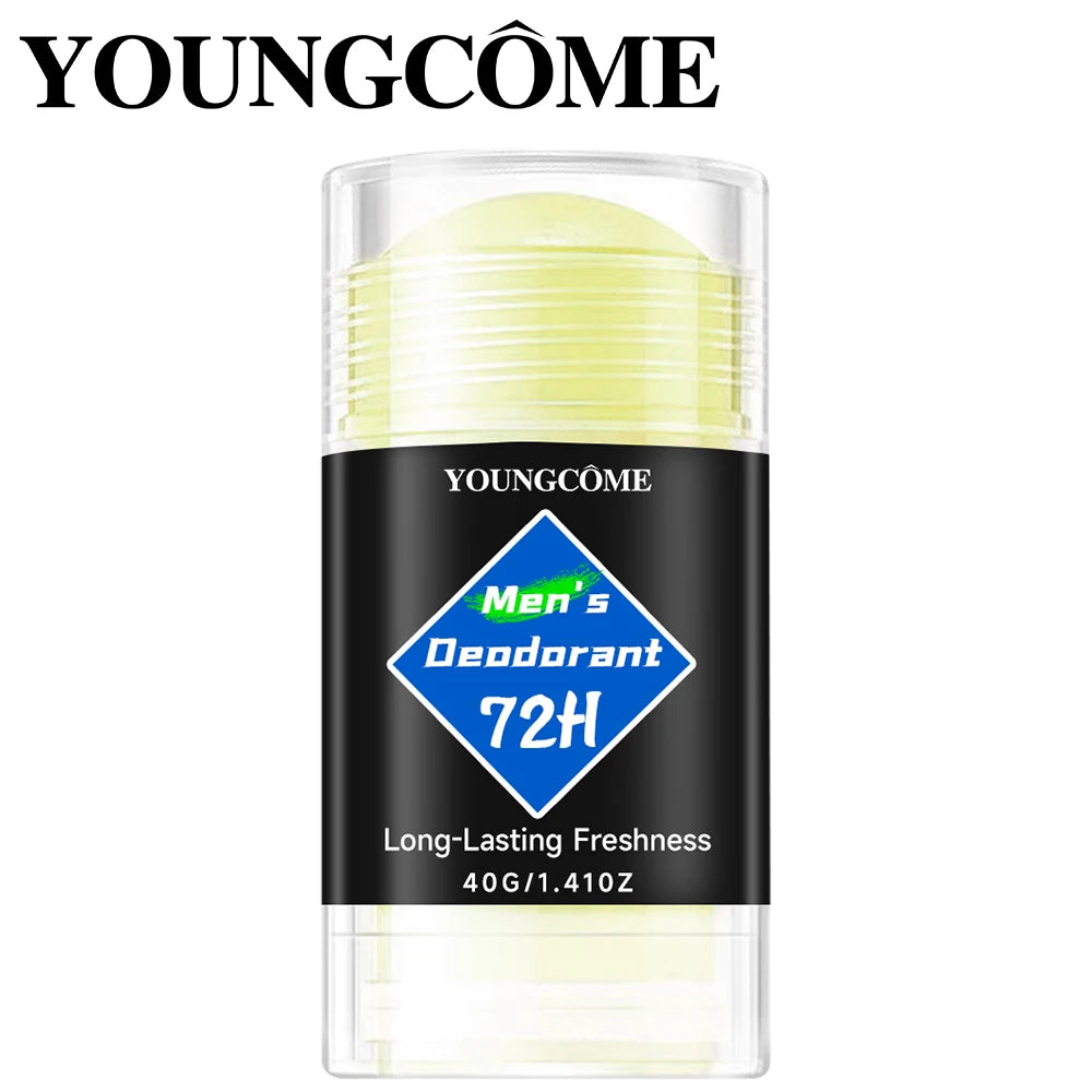 Men Deodorant Stick Anti Sweating Keep Drying Lasting Fragrance Remove Armpit Odor Underarm Refresh Sticks Antiperspirant 1/6pcs