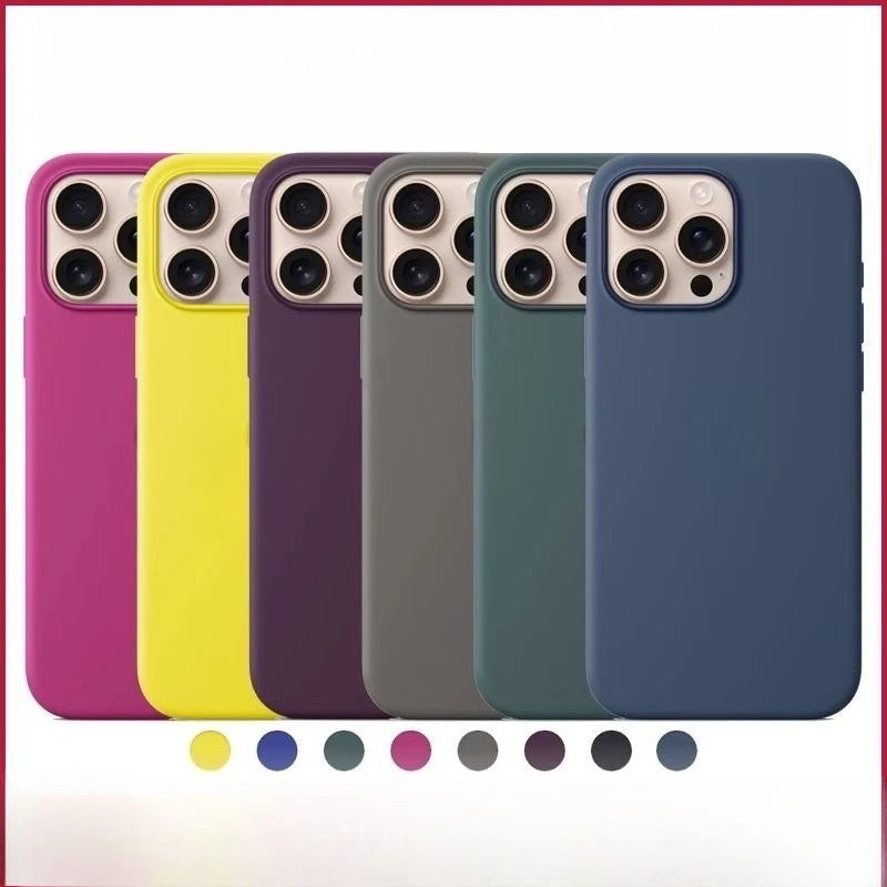 Official 1:1 Liquid Silicone Case for IPhone16 Pro Max Camera Control Case for Magsafe Liquid Silicone 16 Case Wireless Charging