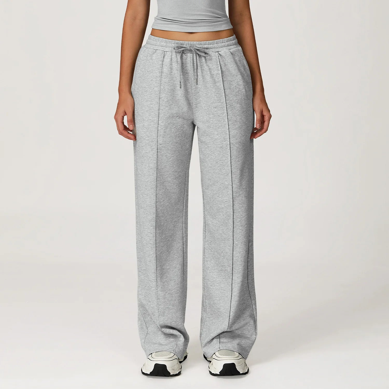 Women's High Waisted Straight pants Sweatpants Casual Yoga Jogger Pants elegant pants Women Pants Yoga With Pockets pantalones