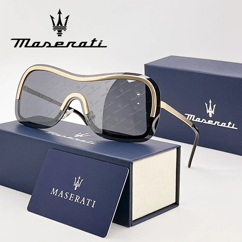 MASERATI Glasses UV400 Luxury Polarized Sunglasses for Men Women Trendy  Driving Glasses High End Fashion Premium Quality