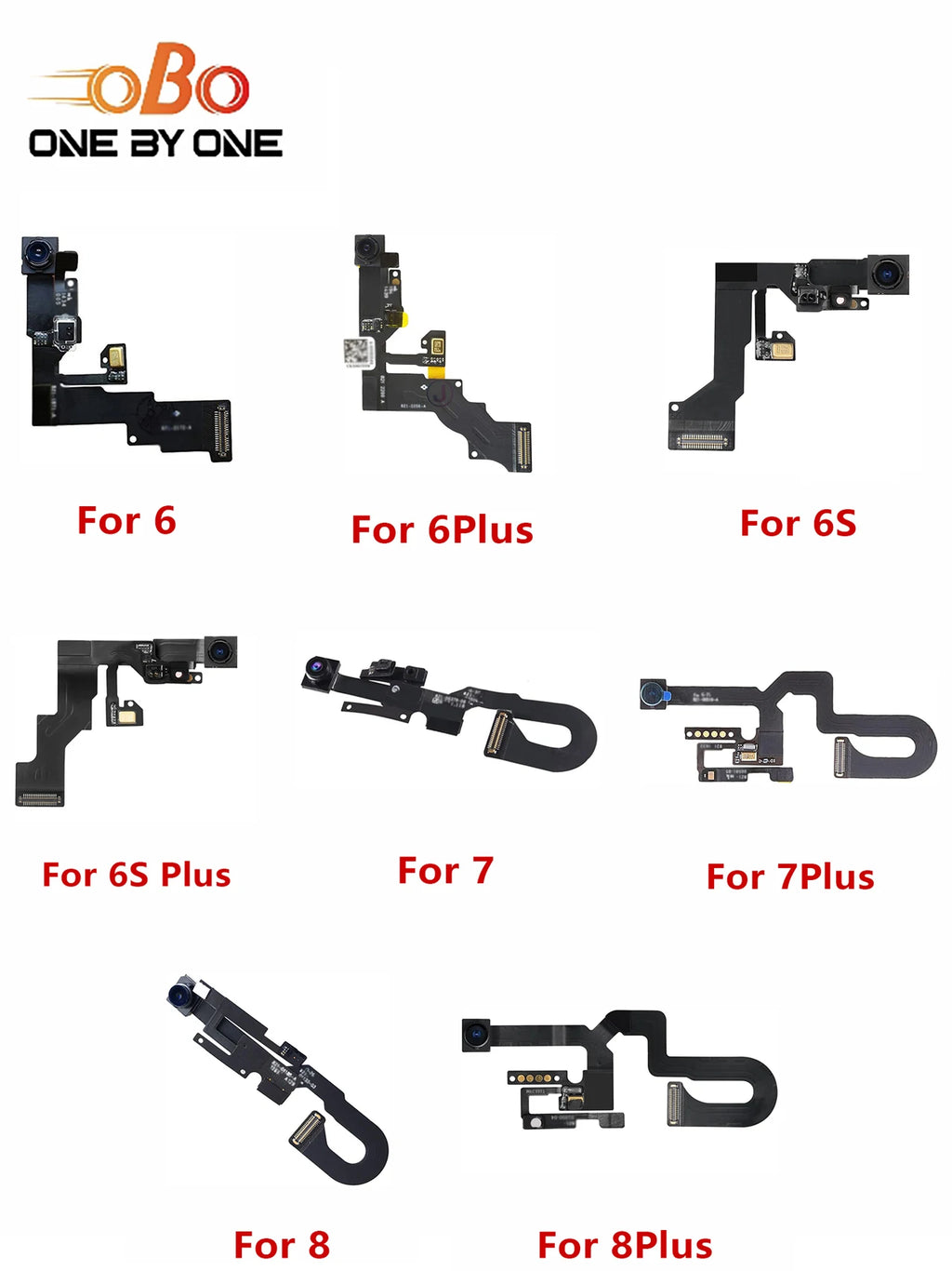 Front Facing Camera Flex Cable for iPhone 6 6S 7 8 PLUS  EarSpeaker Proximity Light Sensor Flex Cable Connector Replacement Part