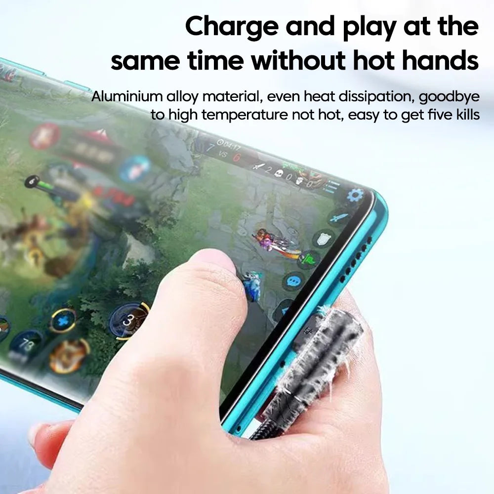 120W USB Fast Charging Cable QC3.0 Type-C Quick Charge Data Wire USB C Elbow Data Line For iPhone 17 16 15 Samsung Xiaomi POCO