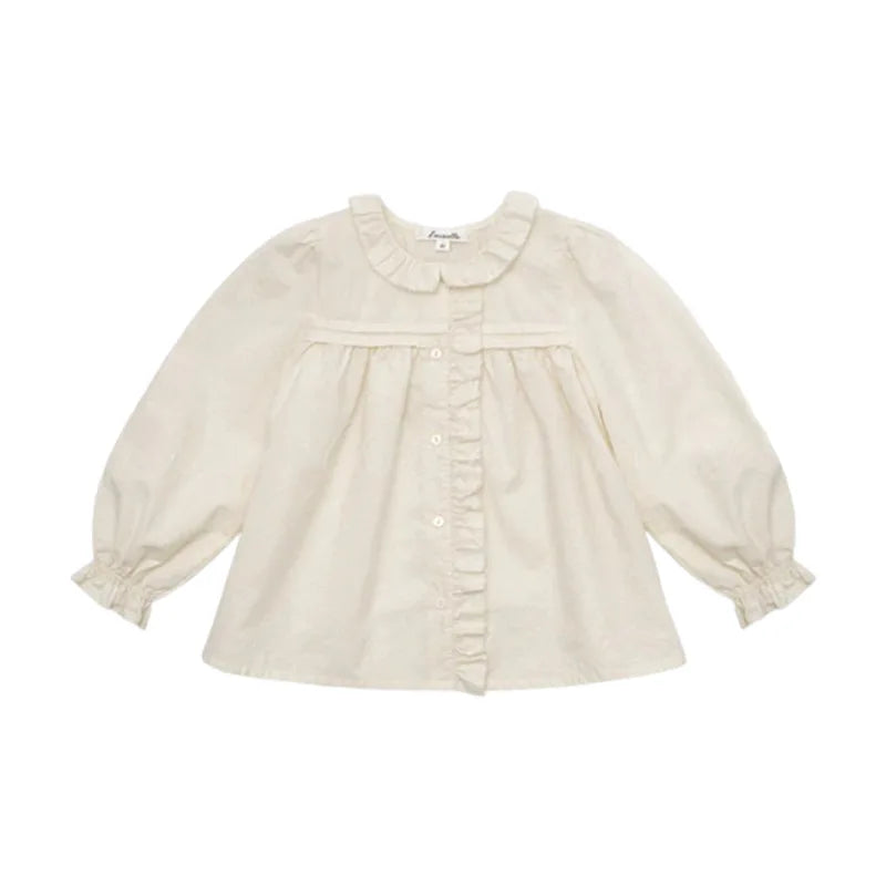 Girl Clothes LOU Brand 2025 New Autumn Kids Blouse and Skirts Sets Cute Sweater Children Outwear Floral Baby Dresses Princess