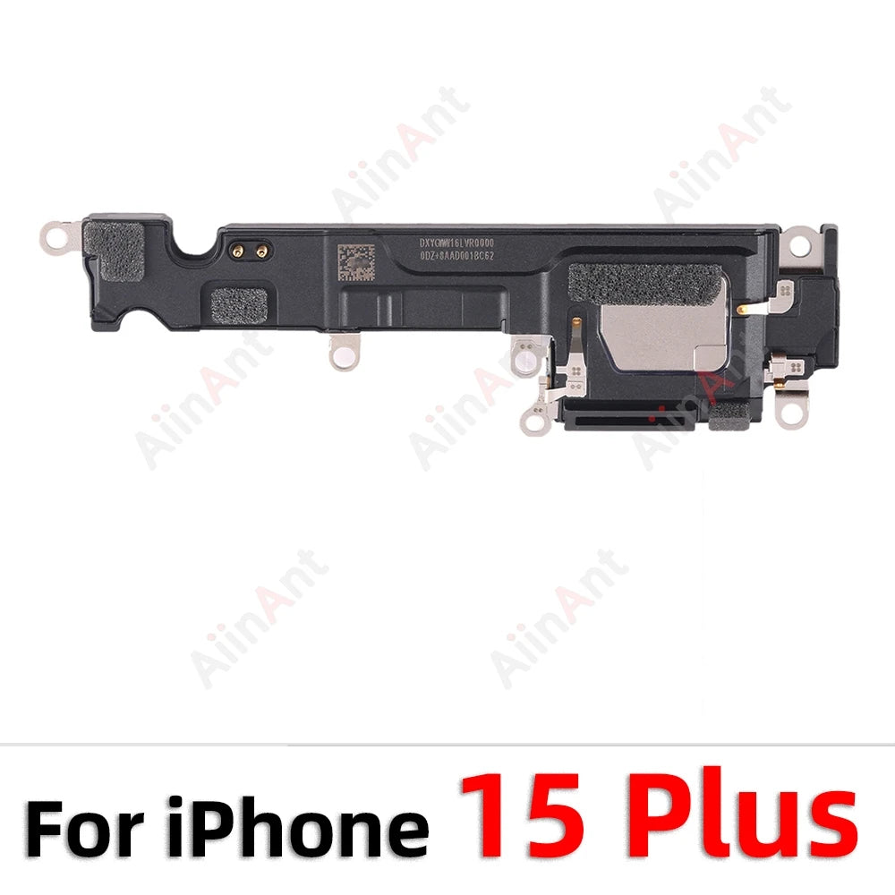 AiinAnt Bottom LoudSpeaker Phone Sound Buzzer Ringer Loud Speaker Flex Cable For iPhone 12 13 14 15 Pro Max mini Plus Spare Part