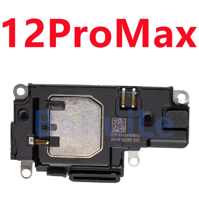 BaRuiLe Bottom Loudspeaker For iphone 12 13 14 Pro Max Mini 16 15 Plus Loud Speaker Ringer Buzzer Flex Cable Replacement Part