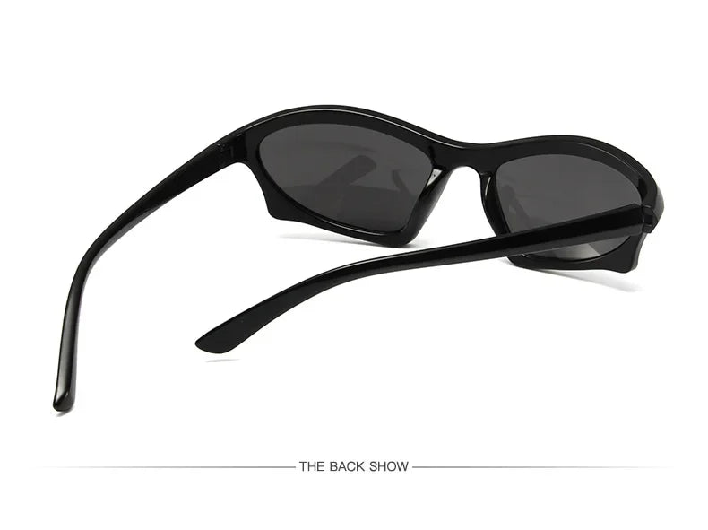 Luxury Punk Sports Sunglasses Women Brand Designer Y2K One Piece Sun Glasses Men Goggle Shades UV400 Fashion Eyewear