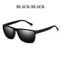 Fashion High Quality Brand New Polarized UV400 Sunglasses Men Women‘s Square Matte Frame Glasses