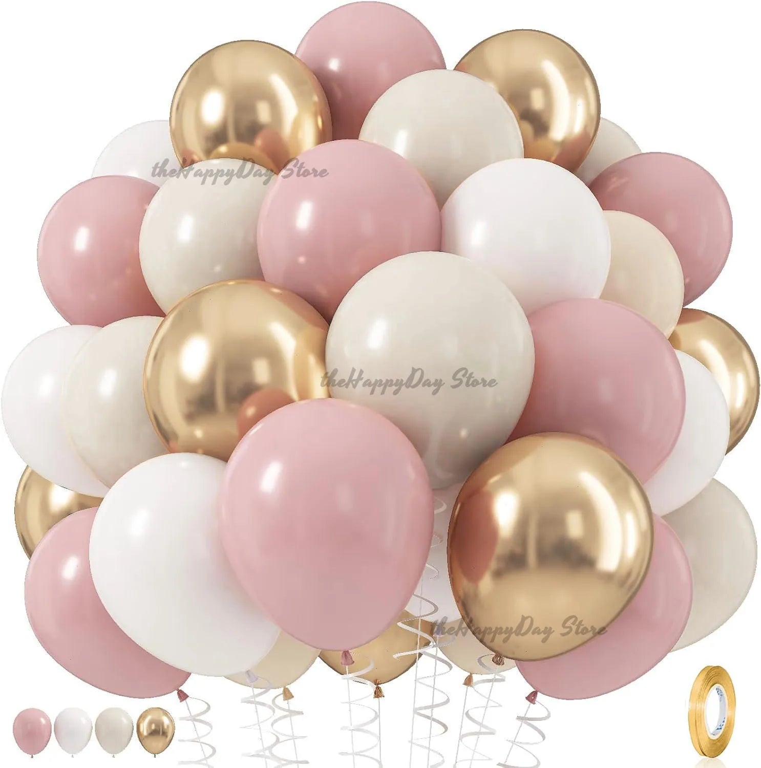 10/5Pcs Metal Silver Gold 4D Round Foil Balloon Mylar Balloons for Birthday Wedding New Year Baby Shower Party Decorations