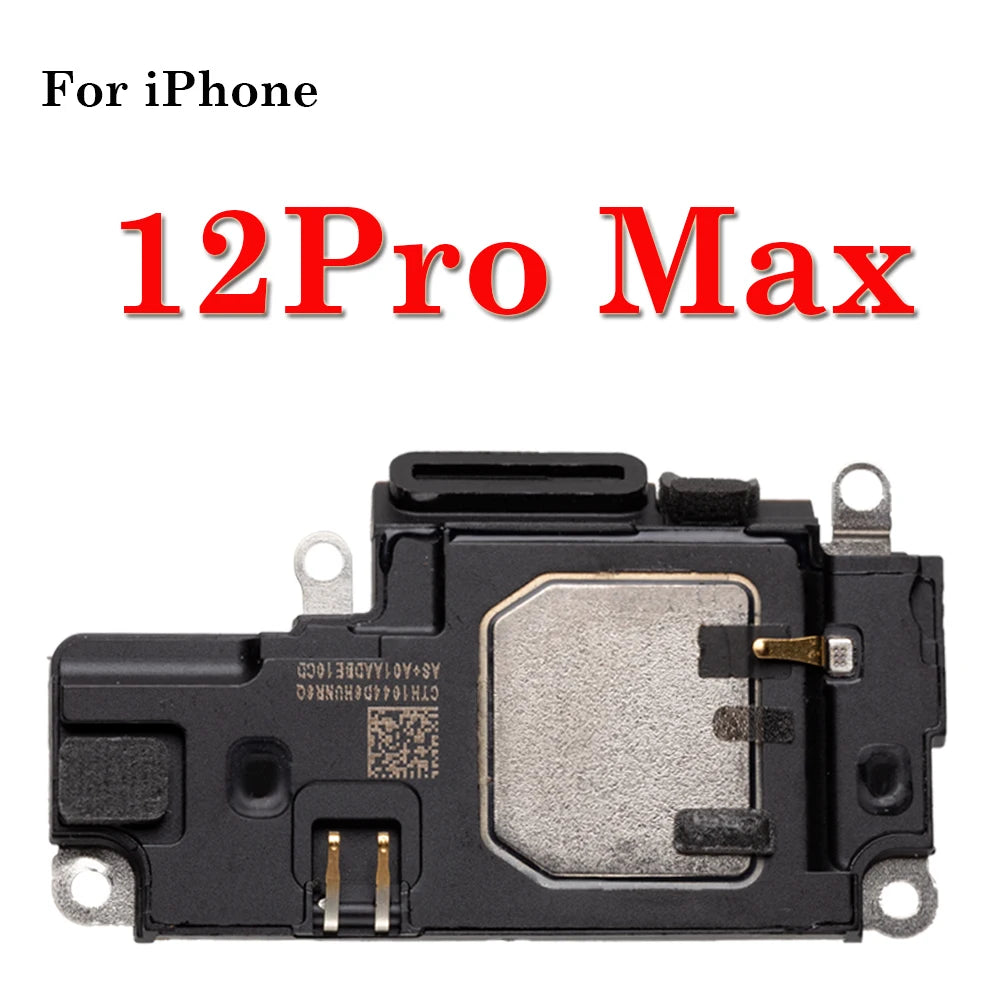1Pcs Loudspeaker For iphone 11 12 13 14 15 Plus Mini Pro Max Lound Speaker Ringer inner Buzzer Flex Cable Replacement Parts