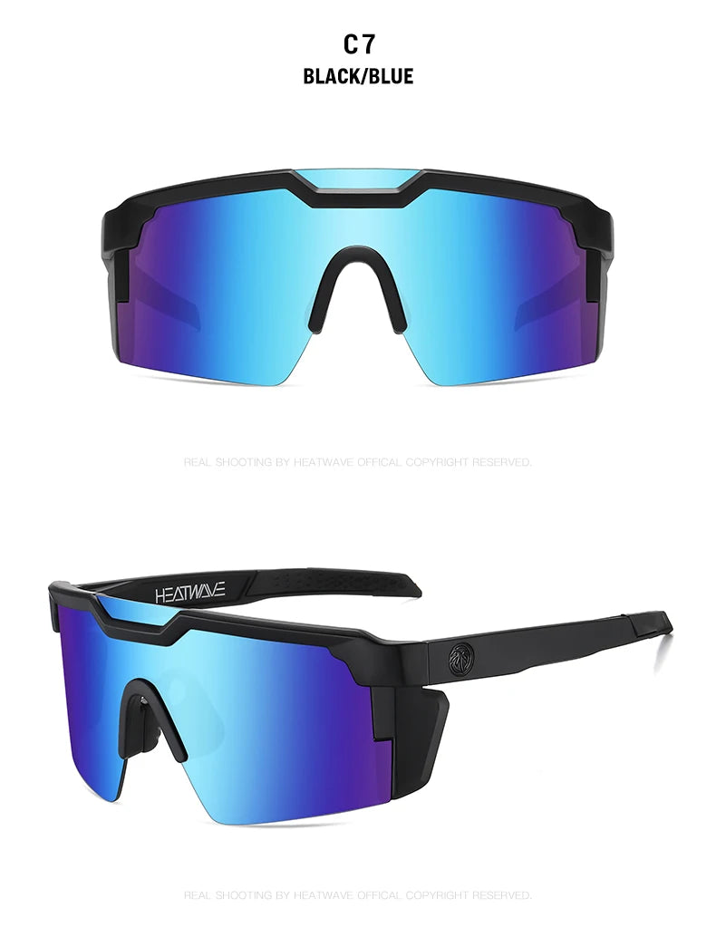 wave square women men Sunglasses Men UV Eyewear Vintage Fashion Square Men's Sun Glasses HW05