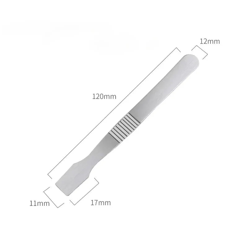 1-5Pcs Metal Tin Scraping Knife Stainless Steel Phone Tin Scraping Knife For Mobile Phone Electronic Repair Disassemble Crowbar