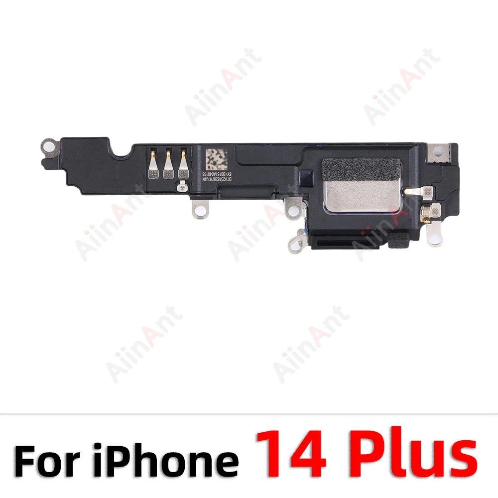 AiinAnt Bottom LoudSpeaker Phone Sound Buzzer Ringer Loud Speaker Flex Cable For iPhone 12 13 14 15 Pro Max mini Plus Spare Part