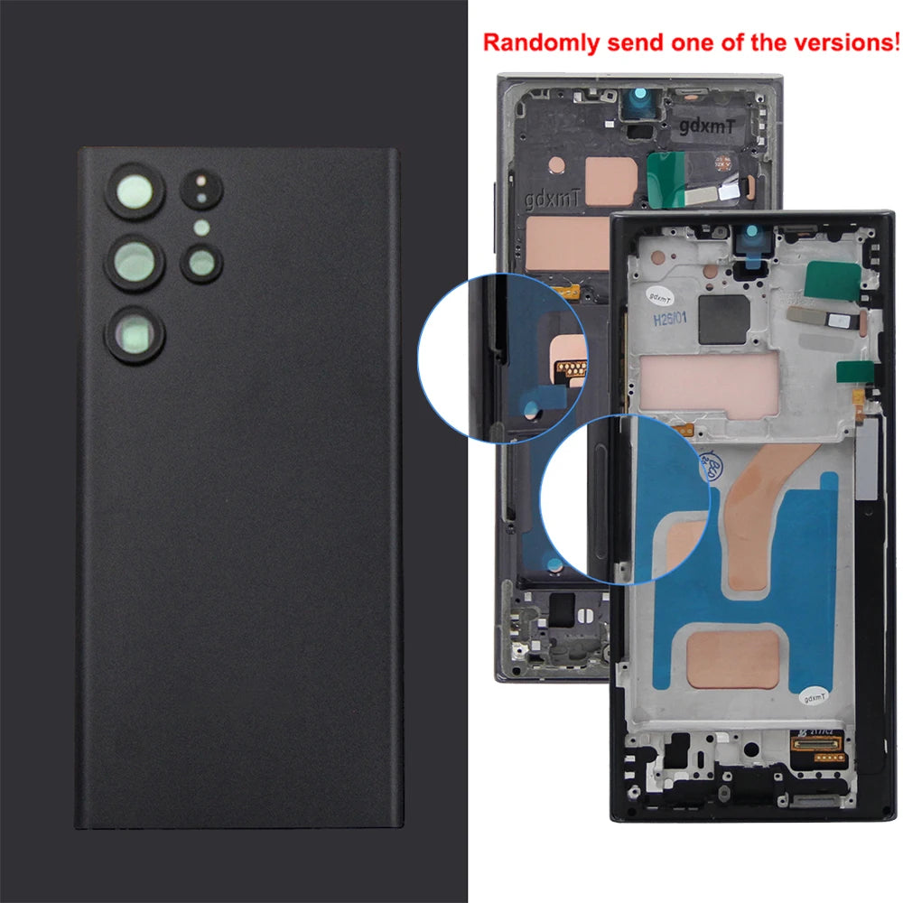 For Samsung S22 Ultra Tested For S22Ultra S908 S908B S908U S908W S908E LCD Display Touch Screen Digitizer Assembly Replacement