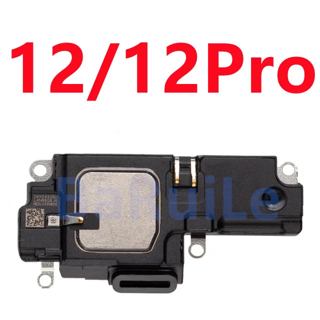 BaRuiLe Bottom Loudspeaker For iphone 12 13 14 Pro Max Mini 16 15 Plus Loud Speaker Ringer Buzzer Flex Cable Replacement Part