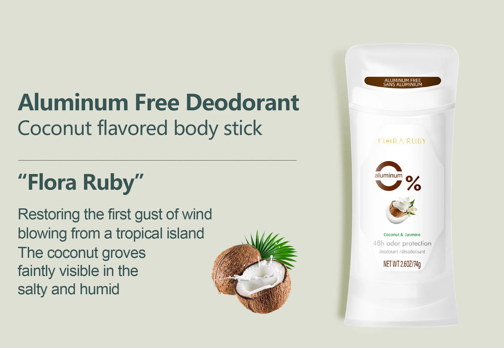 Deodorant Women Aluminum Free Antiperspirant Honey Peach Stick 72H Lavender Scent Long lasting fragrance Deodorants 74g/2.6 Oz