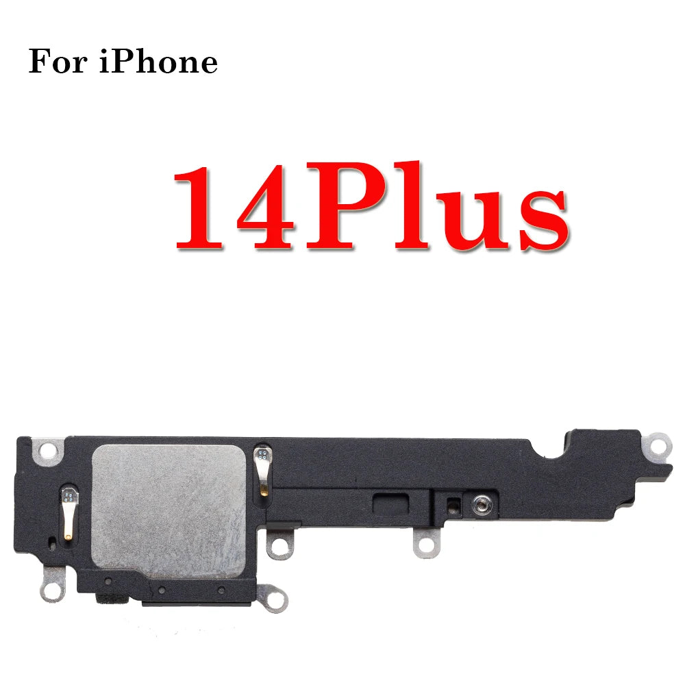 1Pcs Loudspeaker For iphone 11 12 13 14 15 Plus Mini Pro Max Lound Speaker Ringer inner Buzzer Flex Cable Replacement Parts