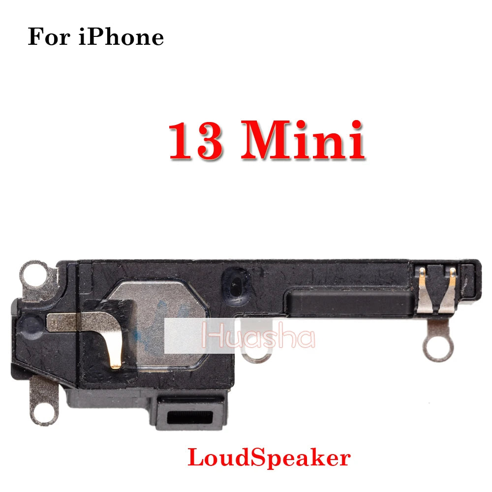 1Pcs Loudspeaker For iphone 11 12 13 14 15 Plus Mini Pro Max Lound Speaker Ringer inner Buzzer Flex Cable Replacement Parts