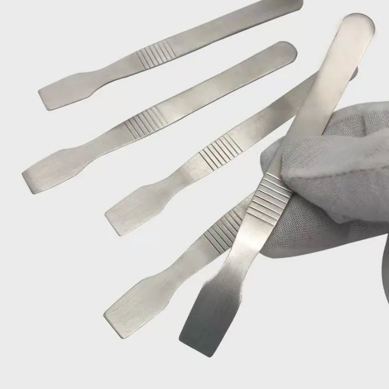 1-5Pcs Metal Tin Scraping Knife Stainless Steel Phone Tin Scraping Knife For Mobile Phone Electronic Repair Disassemble Crowbar