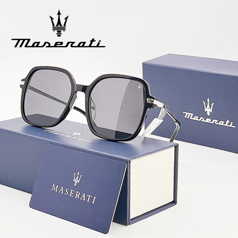 MASERATI Glasses UV400 Luxury Polarized Sunglasses for Men Women Trendy  Driving Glasses High End Fashion Premium Quality