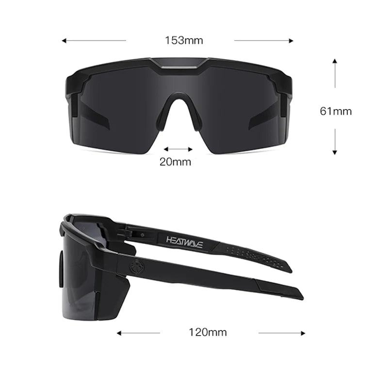 wave square women men Sunglasses Men UV Eyewear Vintage Fashion Square Men's Sun Glasses HW05