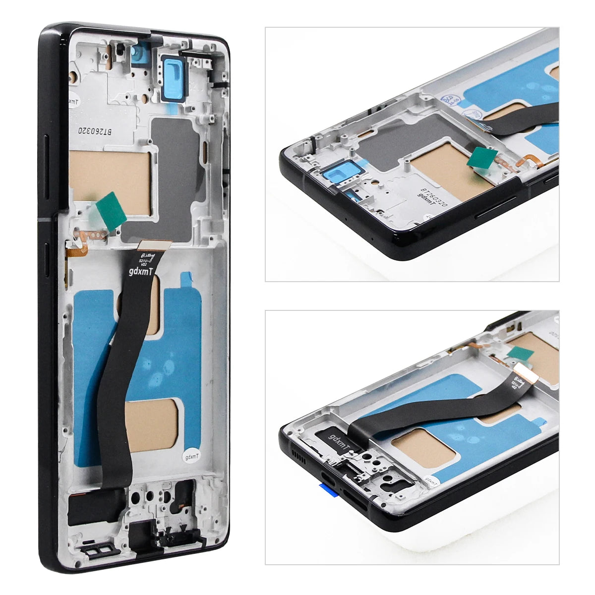 Tested S21 Ultra For Samsung S21 Ultra 5G G998B G998U G998W LCD Display Touch Screen Digitizer Assembly Replacement