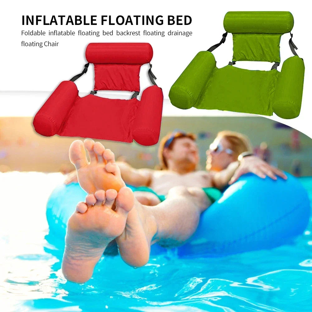 Inflatable Mattresses Water Swimming Pool Accessorie Hammock Lounge Chair Pool Float Water Foam Board Toys Float Mat Pool Rafts
