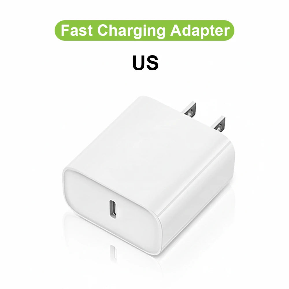 30W PD Fast Charger For iPhone 14 13 12 USB C To Lightning Quick Charging Cable For iPhone 17 16 15 Pro Max Type C Power Adapter