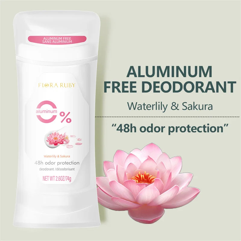 Deodorant Women Aluminum Free Antiperspirant Honey Peach Stick 72H Lavender Scent Long lasting fragrance Deodorants 74g/2.6 Oz
