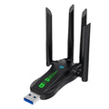 Dual Band WiFi6 USB Adapter, AX900 Bluetooth 5.4 900Mbps WiFi Dongle, Plug Play 4 Antenna 2.4G/5Ghz USB Interface Wireless Netwo