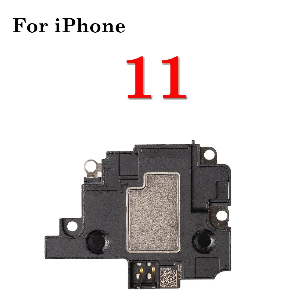 1Pcs Loudspeaker For iphone 11 12 13 14 15 Plus Mini Pro Max Lound Speaker Ringer inner Buzzer Flex Cable Replacement Parts