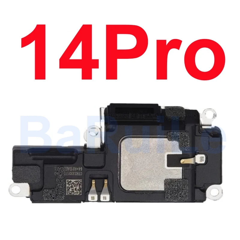 BaRuiLe Bottom Loudspeaker For iphone 12 13 14 Pro Max Mini 16 15 Plus Loud Speaker Ringer Buzzer Flex Cable Replacement Part