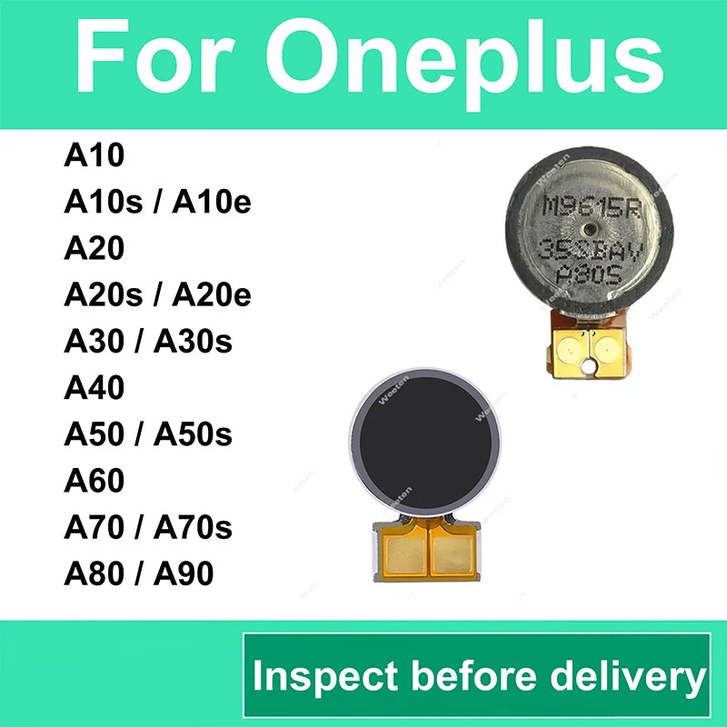 For Samsung Galaxy A10 A20 A30 A40 A50 A60 A70 A80 A90 A10S A20S A30S A50S A70S A10E A20E Phone Vibration Motor Repair Parts