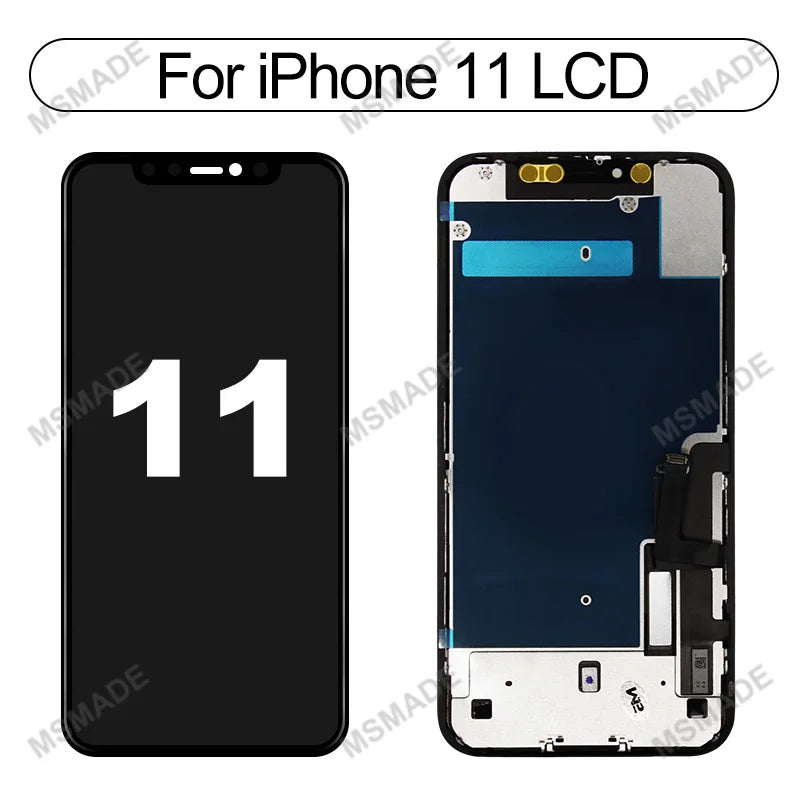 OLED X LCD For iPhone XR XS MAX 11 Display 3D Touch Screen Replace For 12 14 Plus 11 Pro screen incell 12 Pro Max display 13 Min