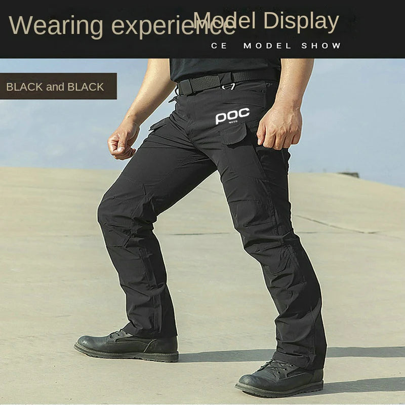 Motorcycle Riding Mountain MOTO POC Bike Long Pant Men Sports MTB Pants Bicycle Trousers Pantalon Vtt Waterproof Cycling Pants
