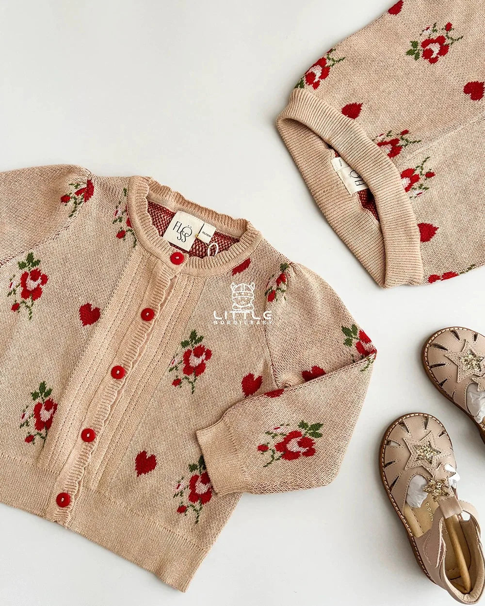 Knitted Sweater FL Brand Christmas Winter Baby Dresses Cardigan Toddler Girls Clothes Casual Dress Long Sleeve Tops and Pants