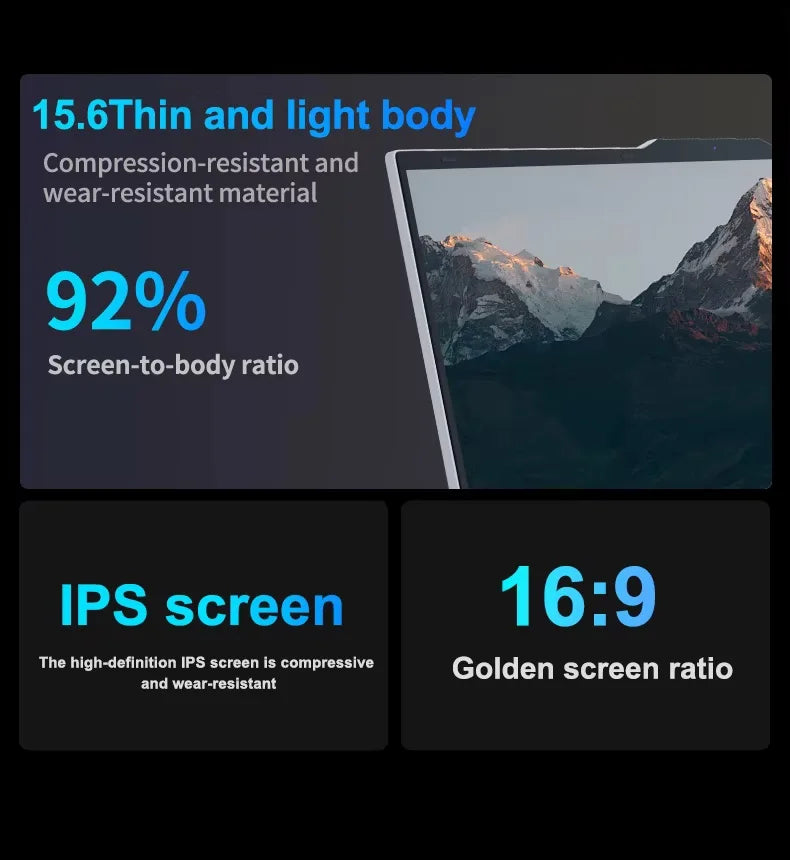 Xiaman 15.6" Gaming Laptop intel i9 10980HK/9900U Notebook PC IPS Fingerprint 16GB RAM 1TB SSD Windows 11 Pro Laptop PC Gamer