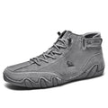 Men High Top Shoes Comfortable High Quality Fashionable Soft Soled Bare Boots Multifunctional Durable Italian Style Men's Boots