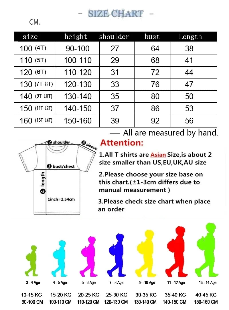 Kids Michael Jackson Rock N Roll T-Shirt Children's Fashion Crew Neck Top Summer Casual Clothes for Baby Boys/Girls