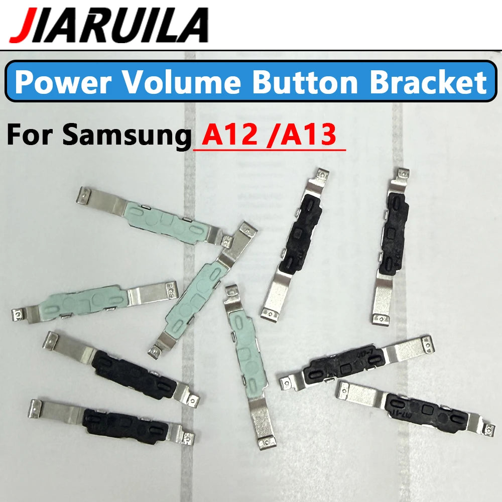 2-10Pcs For Samsung A12 / A13 Power Volume Button Side key Spring Clip Bracket for Fixing Flex Cable and Buttons Repair Parts