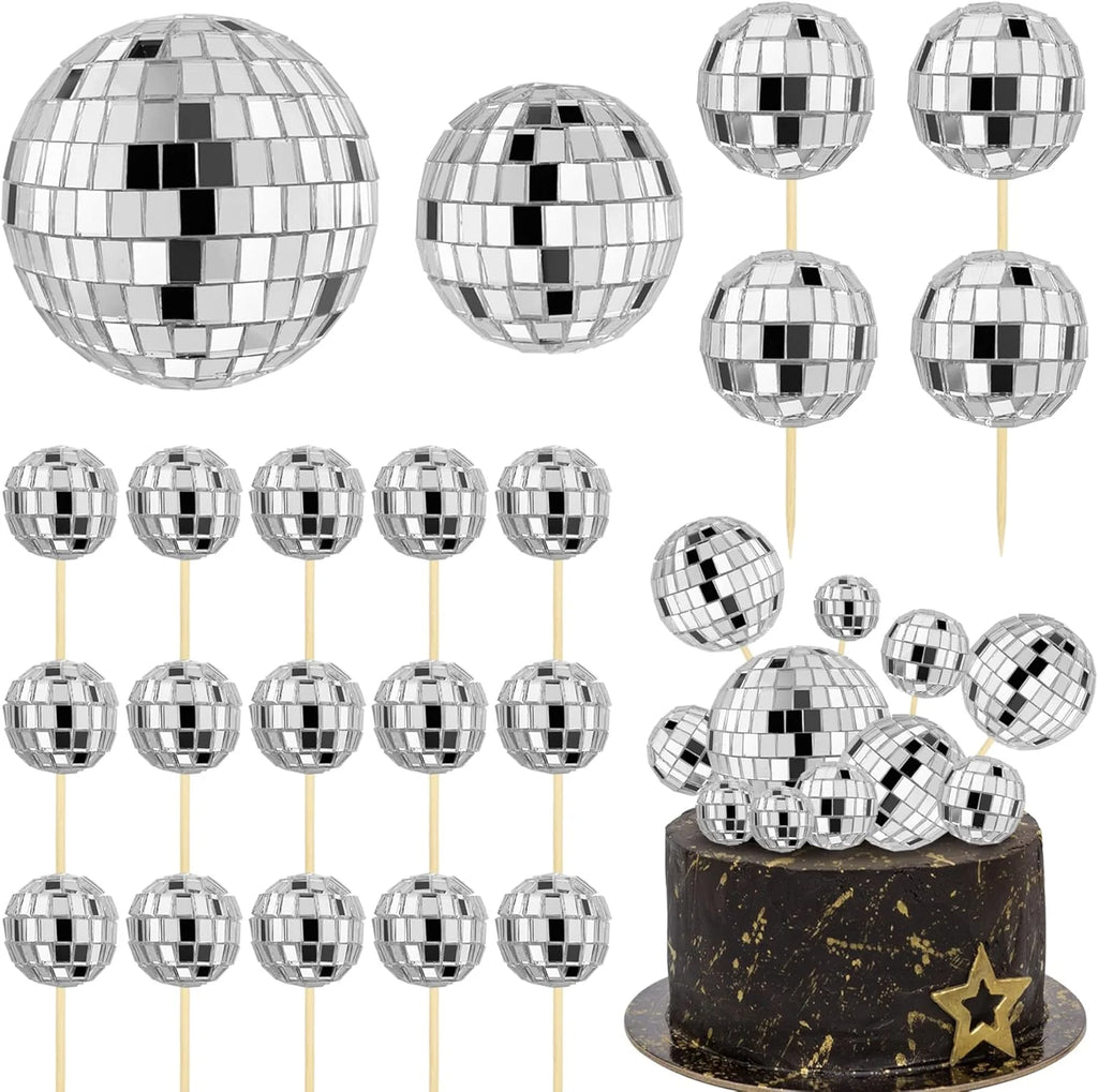 10/5Pcs Metal Silver Gold 4D Round Foil Balloon Mylar Balloons for Birthday Wedding New Year Baby Shower Party Decorations