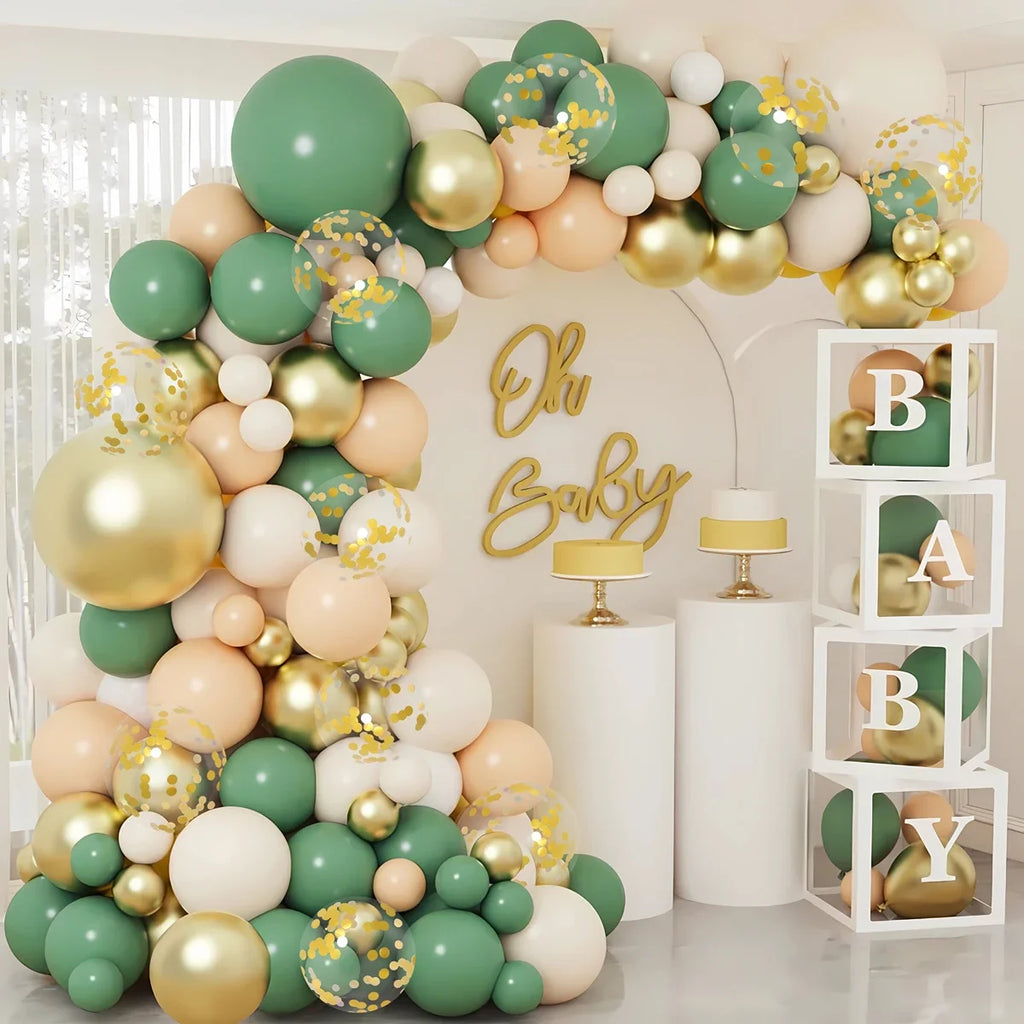 Blue Balloon Garland Arch Kit Wedding Birthday Party Decoration Kids Adult Wedding Party Supplies Latex Ballon Baby Shower Boy